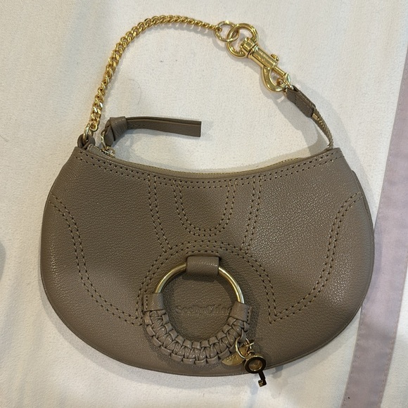See by Chloe Taupe Leather Mini Bag - Picture 2 of 4